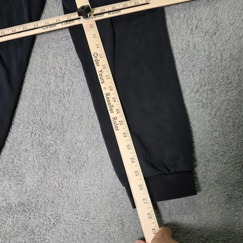 Nike Mens S Joggers Black Fleece Tapered Drawstring Sweatpants